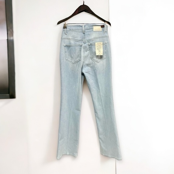 🌻NEW w/tag Current Elliott "The Side Street" Curulean Jeans Size 24 - Picture 5 of 10